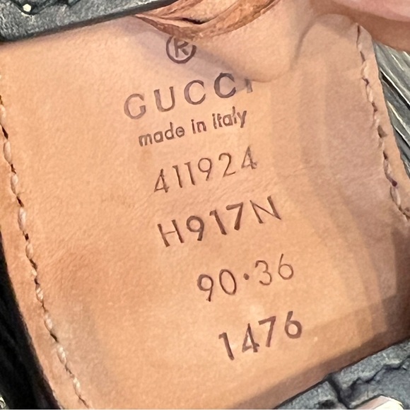 Gucci Canvas Web GG Belt 90/36 - Picture 3 of 5